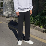 Chicmy-Korean style, Korean men's outfit, minimalist style, street fashion WIDE PANTS