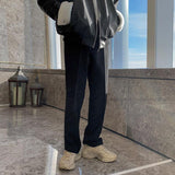 Chicmy-Korean style, Korean men's outfit, minimalist style, street fashion No. 505 WIDE PANTS