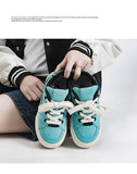 ChicMy-Fall Outfits  Spring Autumn Women Chunky Sneakers Feamel Breathable Platform Shoes Ladies Vulcanized Sport Shoes Casual Flats