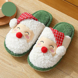 Chicmy Furry Slippers for Home Designer Shoes Women Flats Christmas Indoor Fur Slides Luxury Plush Winter Shoes Girls Red Xmas Footwear