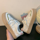Chicmy Kawaii Platform Women's Sneakers Korean New Canvas Running Shoes Casual Sports Vulcanize Basket Flat Tennis Lolita