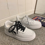 Chicmy Korean White Canvas Lolita Platform Women's Sneakers Anime Casual Sports Flat Shoes Vulcanize Running  Basket Tennis