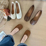 Chicmy Flats Shoes Women Loafers for Female Ballerinas Mary Janes Ladies on Sales with Free Shipping Mules Sandals Slingback Moccasins