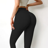 Chicmy Seamless Yoga Pants Solid Scrunch Butt Lifting Booty High Waisted Sportwear Gym Tights Push Up Women Leggings For Fitness