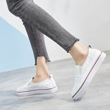 Chicmy Genuine Leather Shoes Women Flats Casual Woman White Sneakers Cow Leather Female Footwear Soft Comfortable A1535