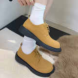 Chicmy Fashion Female Shoes Casual Outside Round Toe Flats Student Uniform Lolita Platform Rubber Ladies Loafers  Women Mary Janes