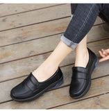 ChicMy-Fall Outfits  Spring  Autumn Shoes Women Loafers Soft Comfortable Black White Shoes Flat Elegant Ladies Casual Shoes Plus Size 42 A4369