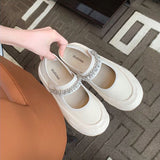 Chicmy Fashion Spring Sumemr Shoes Women Flats Mary Janes Cloth Shoes Brand Elegant Ladies Casual Shoes Soft Breathable A4748