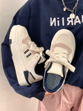 Chicmy Lolita Pink Blue Women Casual Shoes Platform Sneakers Vulcanize Running Canvas Tennis Flat Korean Rubber Japanese Fashion Spring