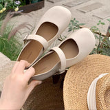 ChicMy-Fall Outfits  Sweet Soft Sole Flat Shoes for Women Autumn New Shoes Casual Mary Janes Elegant Female Pumps Summer Slippers