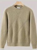 ChicMy-Fall Outfits -Valentine's Day gift Men's Casual Hollow Knitted Sweater For Fall Winter