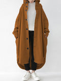 ChicmyCasual Loose Hoodie Trench Coat