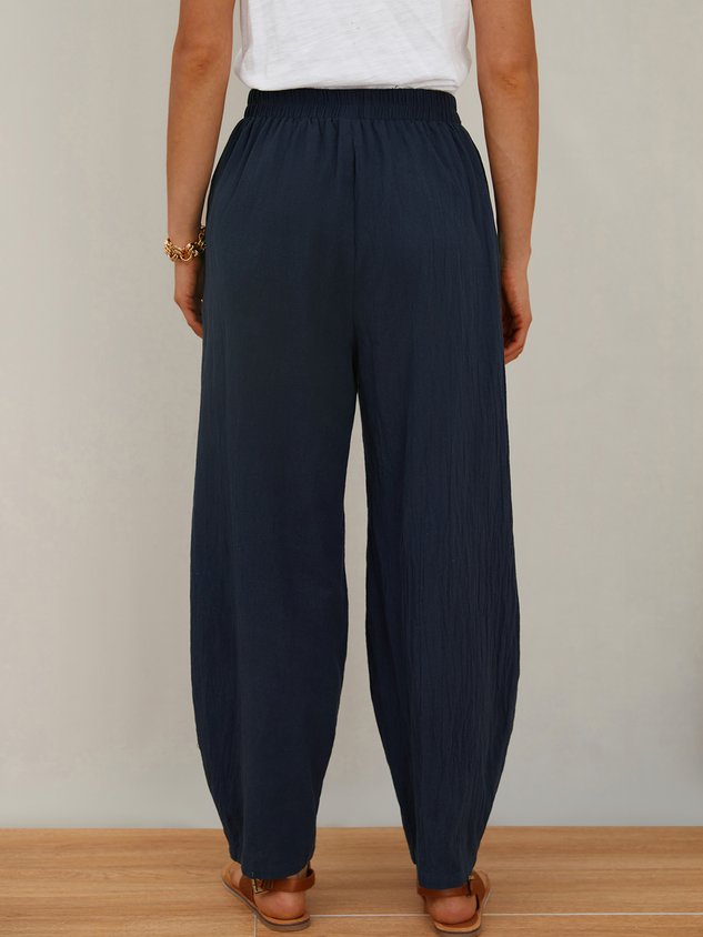 ChicmyPlain Casual Casual Pants