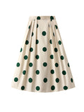 Chicmy-Polka-Dot Loose Skirts Bottoms