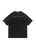 Chicmy-Men's Washed Skull Graphic Tee