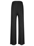 Chicmy-15 Colors Loose Elasticity High Waisted Wide Leg Pleated Pants