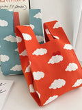 Chicmy-Printed Woven Handbag Bags Accessories