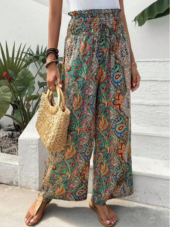 ChicmyLoose Casual Paisley Pants