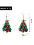 Chicmy-Christmas Tree Earrings Accessories