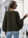 Chicmy-Casual Loose 6 Colors Off-The-Shoulder Long Sleeves Sweater Top