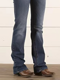 ChicmyCasual Plain Denim Jean Without Belt