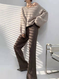 Chicmy-Casual Loose 6 Colors Knitting Wide Leg Pants
