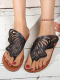 ChicmyButterfly Hollow out Vintage Flip-flops