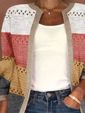 ChicmyJacquard Wrap Casual Cardigan