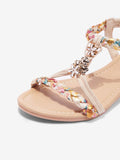 ChicmyCasual Vacation Soft Comfortable Woven Hollow Sandals