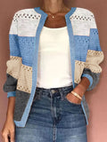 ChicmyJacquard Wrap Casual Cardigan