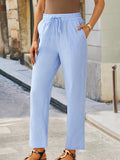 ChicmyLoose Drawstring Casual Casual Pants