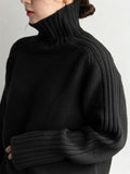 Chicmy-Simple Turtleneck Sweater