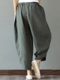 Chicmy-Ethnic-style Wide Leg Pants Bottom