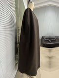 Chicmy-Simple Sleeveless Solid Color Round-Neck Cape Outerwear