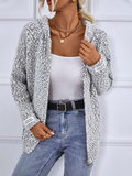 ChicmyKnitted Hoodie Cardigan