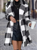ChicmyShawl Collar Fluff/Granular Fleece Fabric Casual Other Coat