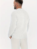 Chicmy  Men's Thermal Casual Knitted Pullover Sweater