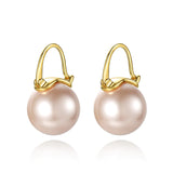 Chicmy-Black Pearl Earrings  Available in White Champagne Grey Gold and Black  Pearl Dangle Earrings