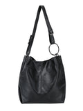 Chicmy-Fashion Urban Solid Color PU Shoulder Bag