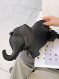 Chicmy-PU Elephant Shape Shoulder Bag Handbag