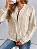 ChicmyOthers Plain Casual Jacket