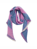 Chicmy-Diamond-Patterned Fringed Keep Warm Shawl&Scarf