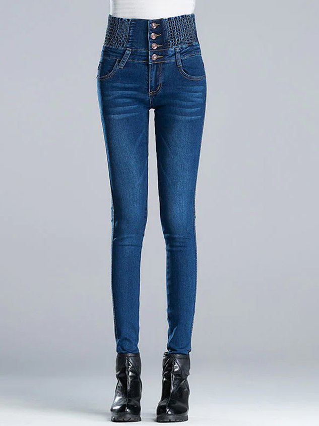 ChicmyCasual Tight High Elasticity Jeans