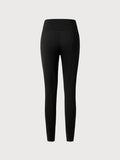 ChicMy-Fall Outfits JFN Casual Plain Autumn Natural Tight Long Medium Elastic Leggings