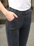 ChicmyPlain Casual Loose Pants