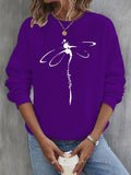 ChicmyDragonfly Casual Sweatshirt