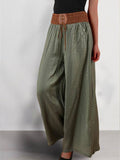 ChicmyLinen Vacation Loose Casual Pants