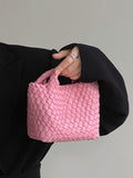 Chicmy-Solid Color Woven Handbags Crossbody Bags Bags