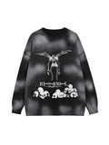 Chicmy-Men's Evil Force Jacquard Pullover Sweater