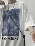 Chicmy-Men's Mist Ghost Graphic Tee